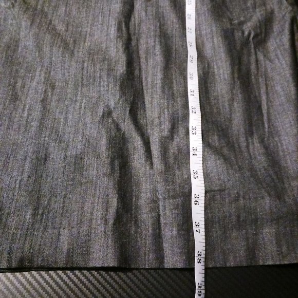 Calvin Klein Charcoal Grey Cotton Sheath Dress in Charcoal Grey Size 6‎ - Picture 14 of 14